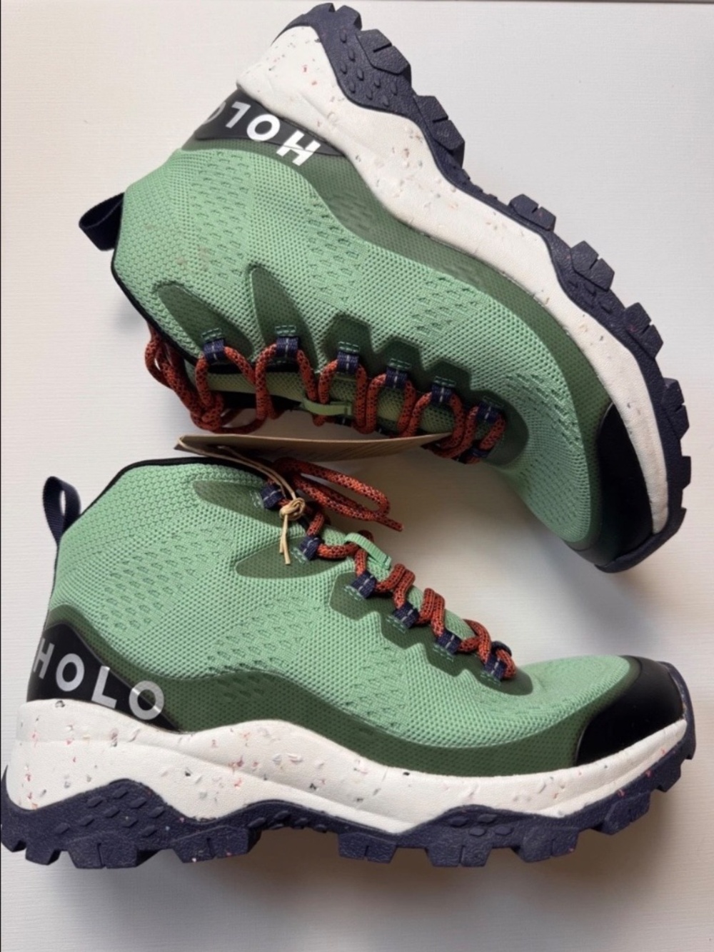 HOLO Troy Mid Hiking Boots Women’s 9 NWT Absinthe Green Trail Shoes
